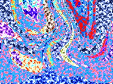 Modern tasarım çizimi. Çizgi ve renk bloğu geometrik şekiller. Pop sanat