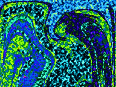 Modern tasarım çizimi. Çizgi ve renk bloğu geometrik şekiller. Pop sanat