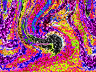 Modern tasarım çizimi. Çizgi ve renk bloğu geometrik şekiller. Pop sanat