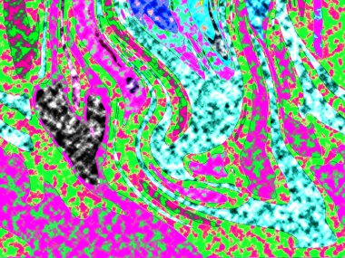 Modern tasarım çizimi. Çizgi ve renk bloğu geometrik şekiller. Pop sanat