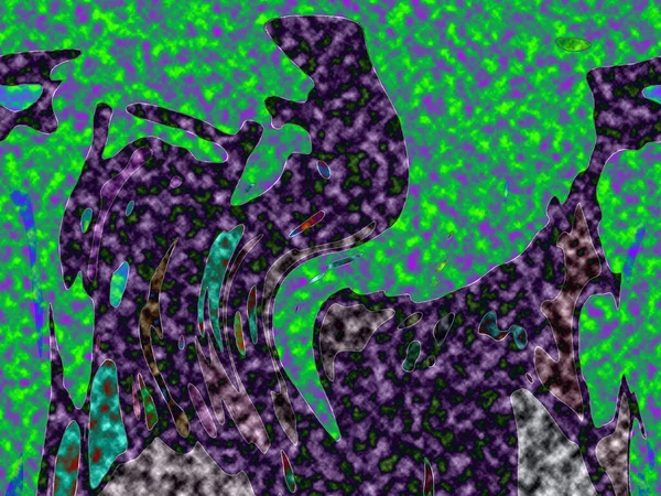 Modern tasarım çizimi. Çizgi ve renk bloğu geometrik şekiller. Pop sanat