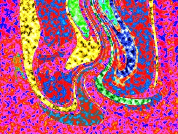 Modern tasarım çizimi. Çizgi ve renk bloğu geometrik şekiller. Pop sanat