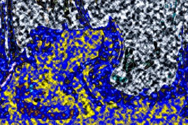 Modern tasarım çizimi. Çizgi ve renk bloğu geometrik şekiller. Pop sanat