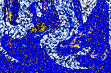 Modern tasarım çizimi. Çizgi ve renk bloğu geometrik şekiller. Pop sanat