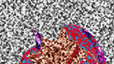 Modern tasarım çizimi. Çizgi ve renk bloğu geometrik şekiller. Pop sanat