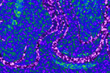 Modern tasarım çizimi. Çizgi ve renk bloğu geometrik şekiller. Pop sanat