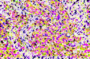 Elle çizilmiş dokuları olan yaratıcı, pürüzsüz desen. Soyut arkaplan. Puantiyeli desen. komik çizimler, noktalar, neşe, parti, çocuksu, renkli