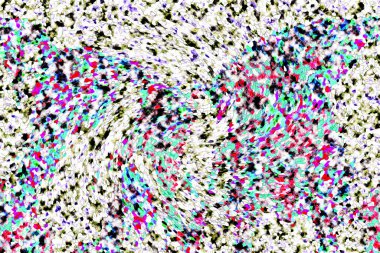 Elle çizilmiş dokuları olan yaratıcı, pürüzsüz desen. Soyut arkaplan. Puantiyeli desen. komik çizimler, noktalar, neşe, parti, çocuksu, renkli