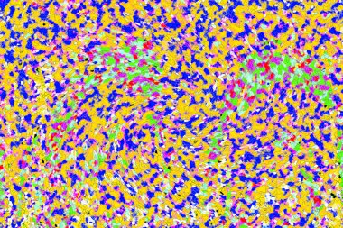 Elle çizilmiş dokuları olan yaratıcı, pürüzsüz desen. Soyut arkaplan. Puantiyeli desen. komik çizimler, noktalar, neşe, parti, çocuksu, renkli