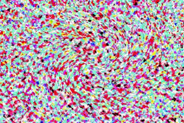 Elle çizilmiş dokuları olan yaratıcı, pürüzsüz desen. Soyut arkaplan. Puantiyeli desen. komik çizimler, noktalar, neşe, parti, çocuksu, renkli