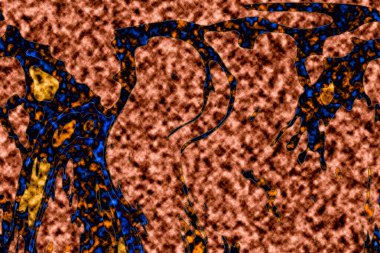 Modern tasarım çizimi. Çizgi ve renk bloğu geometrik şekiller. Pop sanat