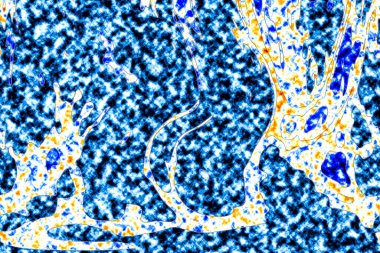 Modern tasarım çizimi. Çizgi ve renk bloğu geometrik şekiller. Pop sanat