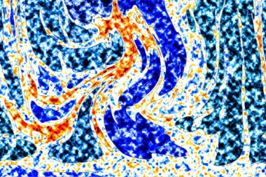 Modern tasarım çizimi. Çizgi ve renk bloğu geometrik şekiller. Pop sanat