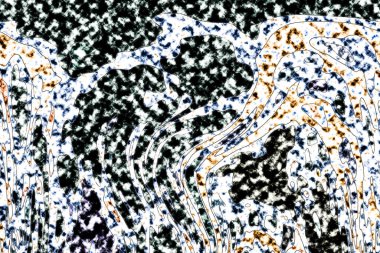 Modern tasarım çizimi. Çizgi ve renk bloğu geometrik şekiller. Pop sanat