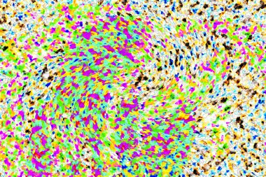 Elle çizilmiş dokuları olan yaratıcı, pürüzsüz desen. Soyut arkaplan. Puantiyeli desen. komik çizimler, noktalar, neşe, parti, çocuksu, renkli