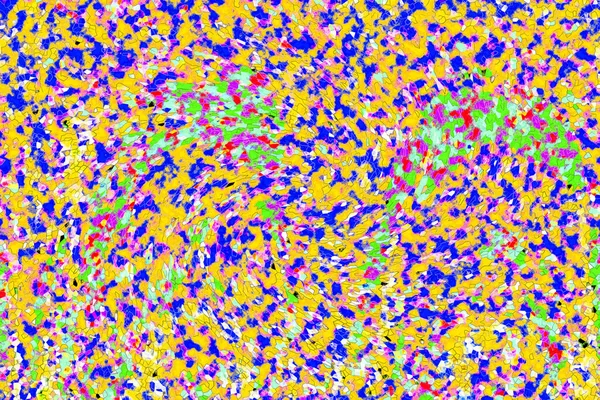 Elle çizilmiş dokuları olan yaratıcı, pürüzsüz desen. Soyut arkaplan. Puantiyeli desen. komik çizimler, noktalar, neşe, parti, çocuksu, renkli