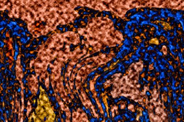 Modern tasarım çizimi. Çizgi ve renk bloğu geometrik şekiller. Pop sanat