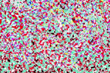 Elle çizilmiş dokuları olan yaratıcı, pürüzsüz desen. Soyut arkaplan. Puantiyeli desen. komik çizimler, noktalar, neşe, parti, çocuksu, renkli