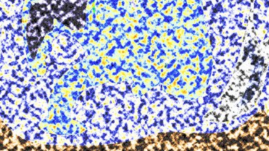 Modern tasarım çizimi. Çizgi ve renk bloğu geometrik şekiller. Pop sanat