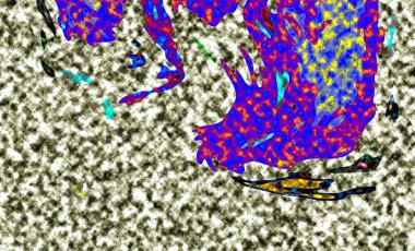 Modern tasarım çizimi. Çizgi ve renk bloğu geometrik şekiller. Pop sanat