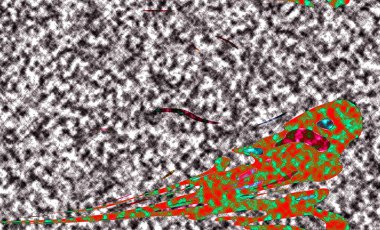 Modern tasarım çizimi. Çizgi ve renk bloğu geometrik şekiller. Pop sanat