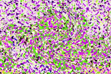 Elle çizilmiş dokuları olan yaratıcı, pürüzsüz desen. Soyut arkaplan. Puantiyeli desen. komik çizimler, noktalar, neşe, parti, çocuksu, renkli