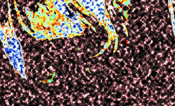 Modern tasarım çizimi. Çizgi ve renk bloğu geometrik şekiller. Pop sanat