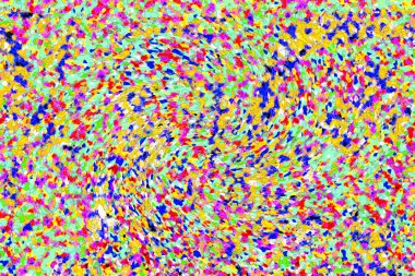 Elle çizilmiş dokuları olan yaratıcı, pürüzsüz desen. Soyut arkaplan. Puantiyeli desen. komik çizimler, noktalar, neşe, parti, çocuksu, renkli