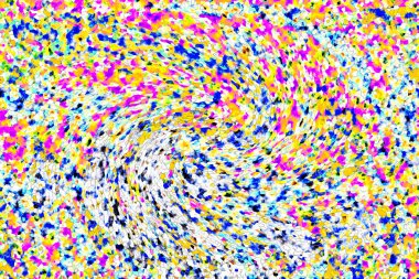 Elle çizilmiş dokuları olan yaratıcı, pürüzsüz desen. Soyut arkaplan. Puantiyeli desen. komik çizimler, noktalar, neşe, parti, çocuksu, renkli