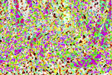 Elle çizilmiş dokuları olan yaratıcı, pürüzsüz desen. Soyut arkaplan. Puantiyeli desen. komik çizimler, noktalar, neşe, parti, çocuksu, renkli