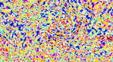 Elle çizilmiş dokuları olan yaratıcı, pürüzsüz desen. Soyut arkaplan. Puantiyeli desen. komik çizimler, noktalar, neşe, parti, çocuksu, renkli