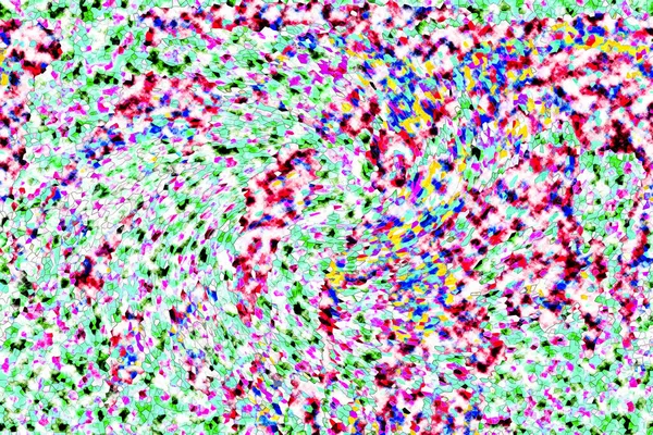 Elle çizilmiş dokuları olan yaratıcı, pürüzsüz desen. Soyut arkaplan. Puantiyeli desen. komik çizimler, noktalar, neşe, parti, çocuksu, renkli