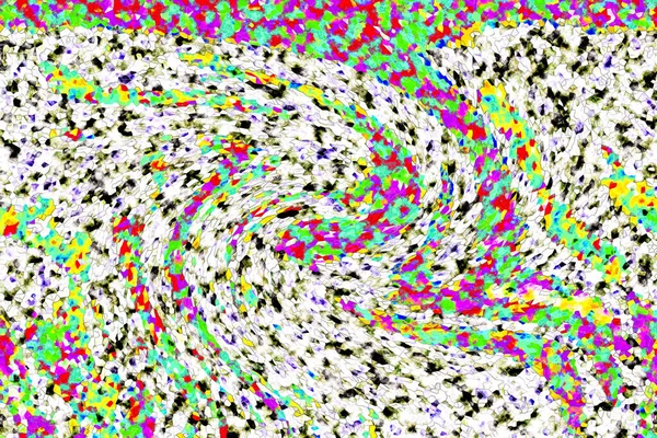 Elle çizilmiş dokuları olan yaratıcı, pürüzsüz desen. Soyut arkaplan. Puantiyeli desen. komik çizimler, noktalar, neşe, parti, çocuksu, renkli