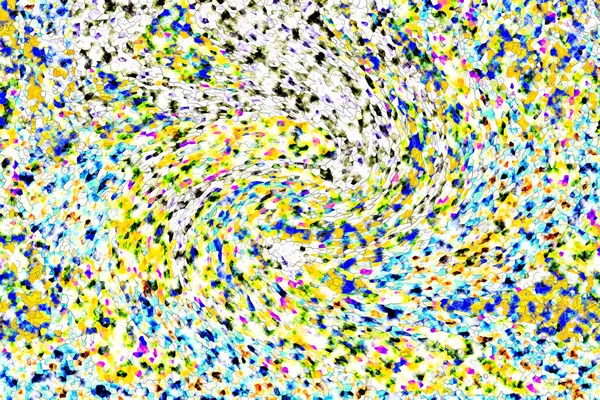 Elle çizilmiş dokuları olan yaratıcı, pürüzsüz desen. Soyut arkaplan. Puantiyeli desen. komik çizimler, noktalar, neşe, parti, çocuksu, renkli