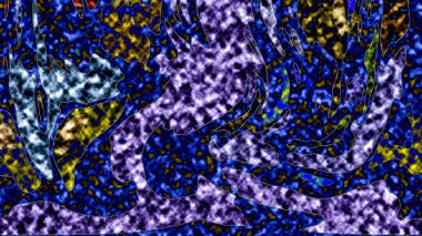 Modern tasarım çizimi. Çizgi ve renk bloğu geometrik şekiller. Pop sanat