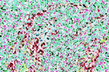 Elle çizilmiş dokuları olan yaratıcı, pürüzsüz desen. Soyut arkaplan. Puantiyeli desen. komik çizimler, noktalar, neşe, parti, çocuksu, renkli