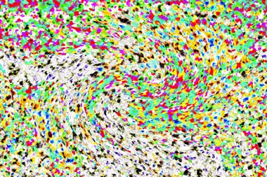 Elle çizilmiş dokuları olan yaratıcı, pürüzsüz desen. Soyut arkaplan. Puantiyeli desen. komik çizimler, noktalar, neşe, parti, çocuksu, renkli