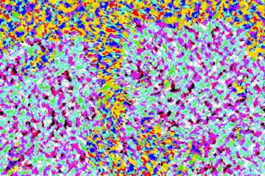 Elle çizilmiş dokuları olan yaratıcı, pürüzsüz desen. Soyut arkaplan. Puantiyeli desen. komik çizimler, noktalar, neşe, parti, çocuksu, renkli