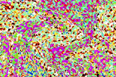 Elle çizilmiş dokuları olan yaratıcı, pürüzsüz desen. Soyut arkaplan. Puantiyeli desen. komik çizimler, noktalar, neşe, parti, çocuksu, renkli