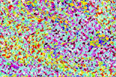 Elle çizilmiş dokuları olan yaratıcı, pürüzsüz desen. Soyut arkaplan. Puantiyeli desen. komik çizimler, noktalar, neşe, parti, çocuksu, renkli