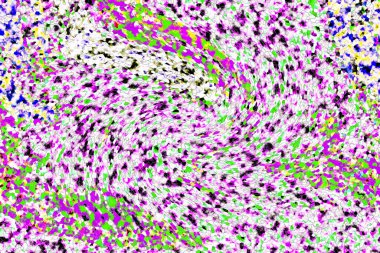 Elle çizilmiş dokuları olan yaratıcı, pürüzsüz desen. Soyut arkaplan. Puantiyeli desen. komik çizimler, noktalar, neşe, parti, çocuksu, renkli