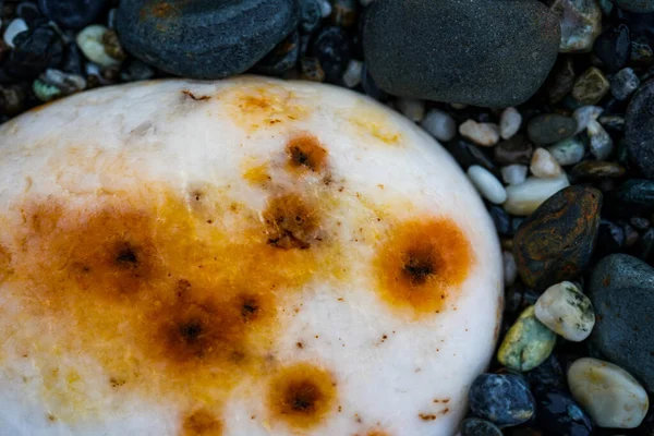 Natural Ecology Stone Rust Texture Background Abstract Plain Stone Rock — Fotografia de Stock