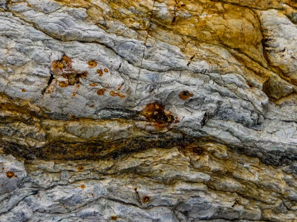 Natural Ecology Stone Rust Texture Background Abstract Plain Stone Rock — Stockfoto