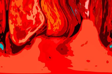 Mürekkep, soyut sanat, soyut çizgiler. Doku arka planı. düzensiz desen. Moda tasarımı. Ritmik gürültü parçacıkları. paketleme deseni