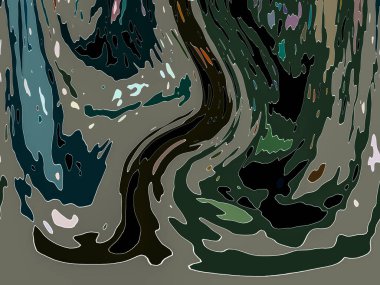 Mürekkep, soyut sanat, soyut çizgiler. Doku arka planı. düzensiz desen. Moda tasarımı. Ritmik gürültü parçacıkları. paketleme deseni