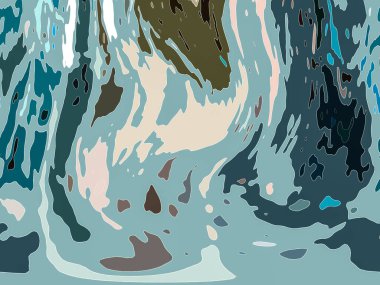 Mürekkep, soyut sanat, soyut çizgiler. Doku arka planı. düzensiz desen. Moda tasarımı. Ritmik gürültü parçacıkları. paketleme deseni