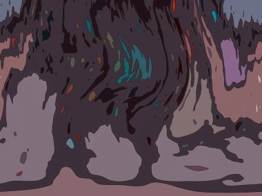 Mürekkep, soyut sanat, soyut çizgiler. Doku arka planı. düzensiz desen. Moda tasarımı. Ritmik gürültü parçacıkları. paketleme deseni