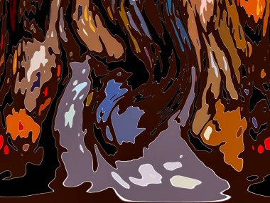 Mürekkep, soyut sanat, soyut çizgiler. Doku arka planı. düzensiz desen. Moda tasarımı. Ritmik gürültü parçacıkları. paketleme deseni