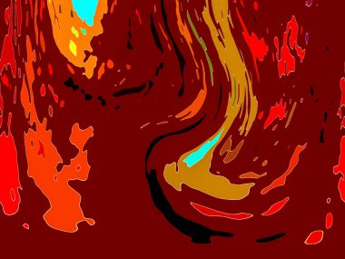 Mürekkep, soyut sanat, soyut çizgiler. Doku arka planı. düzensiz desen. Moda tasarımı. Ritmik gürültü parçacıkları. paketleme deseni