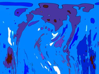 Mürekkep, soyut sanat, soyut çizgiler. Doku arka planı. düzensiz desen. Moda tasarımı. Ritmik gürültü parçacıkları. paketleme deseni